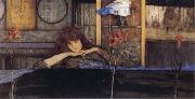Fernand Khnopff I Lock my Door upon Myself France oil painting artist